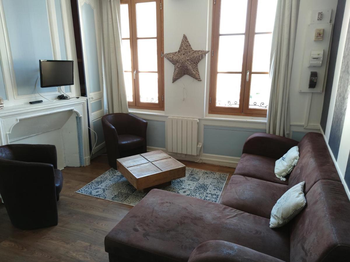 Apartament Le Saint Leonard...Il Est Bleu Honfleur Zewnętrze zdjęcie